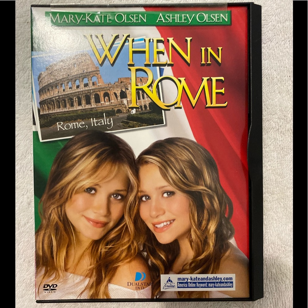 When in Rome DVD Mary Kate Ashley Olsen Y2K Movie